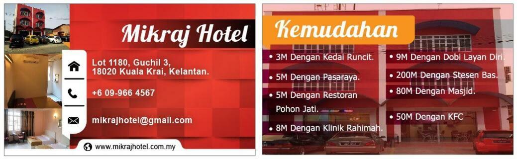 Mikraj Hotel Kuala Besut Exterior photo